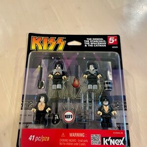 K'NEX KISS Band Building Set - Black and Red